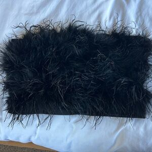 Lucy Paris Black Textured Top